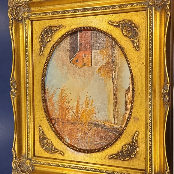 Vintage oil painting